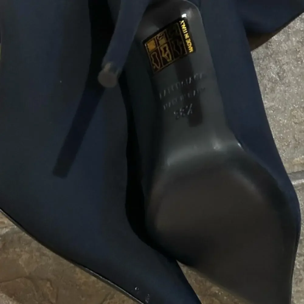 Women's Balenciaga knife over the knee stretch sock boots size 38.5 made italy
